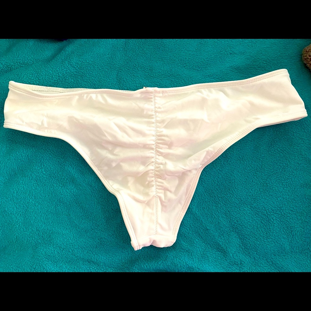 White Hollister Swim Bottoms